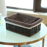 Handmade Rattan Storage Basket