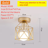 Nordic Minimalism Gold Shade home decoration